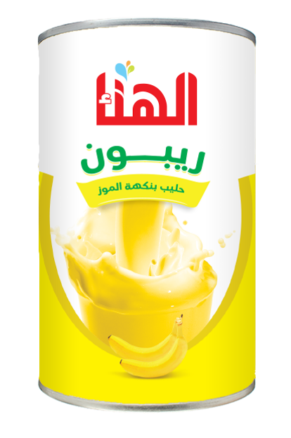 حليب بالموز ريبون