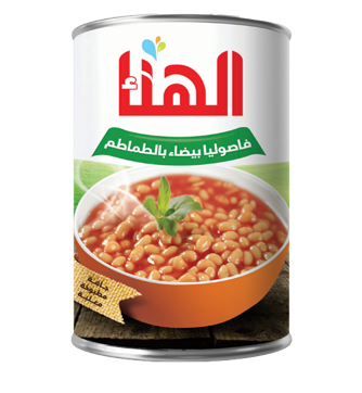 فاصوليا بيضاء بالطماطم الهناء