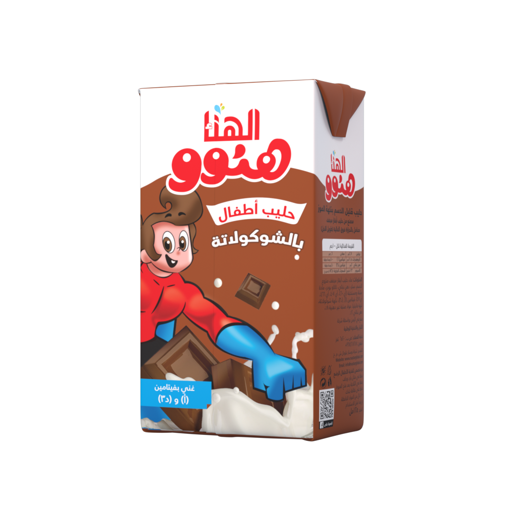 حليب هنوو بالشوكولاتة