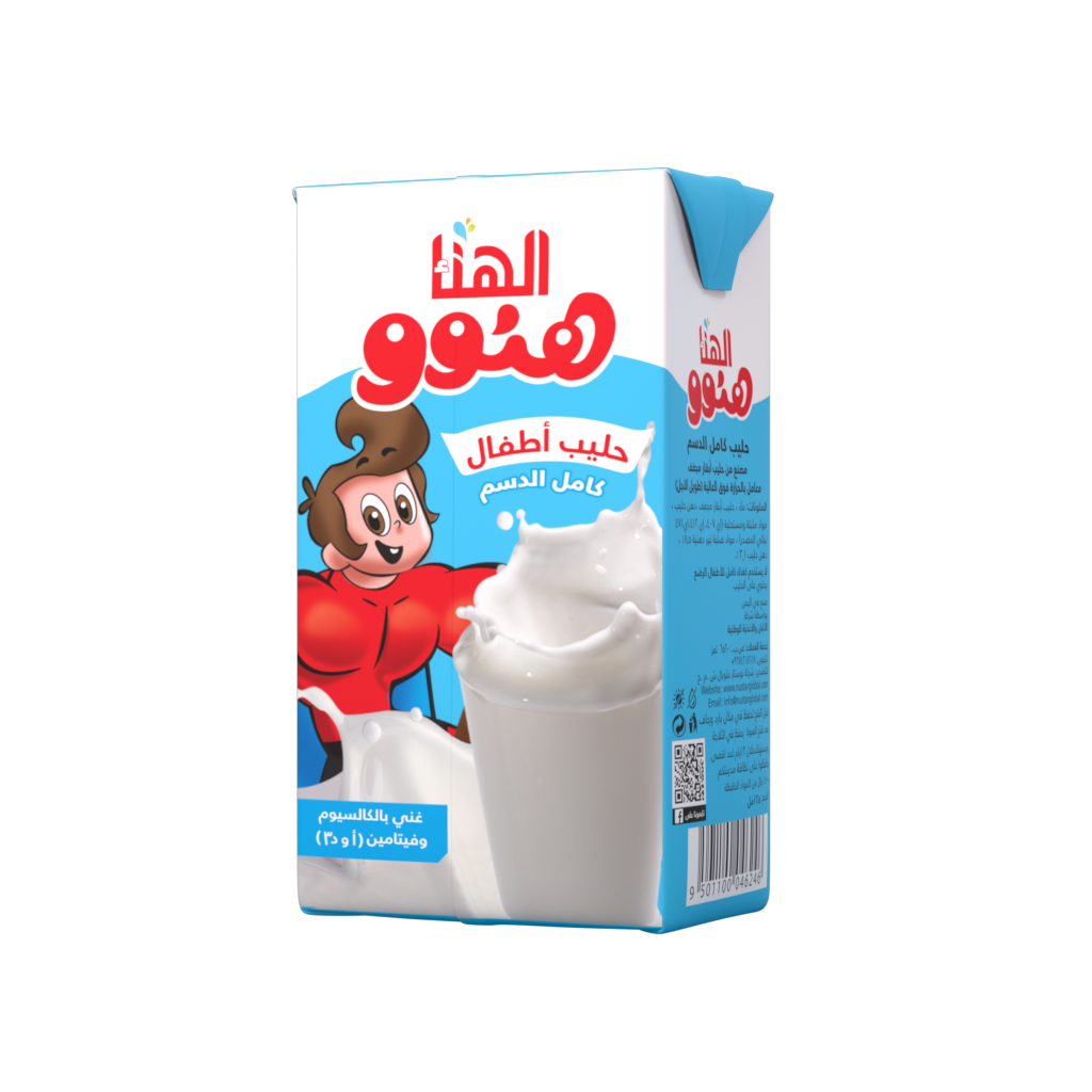 حليب هنوو كامل الدسم